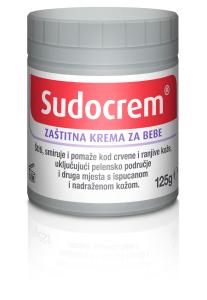 Sudocrem zaštitna krema za bebe, 125 g