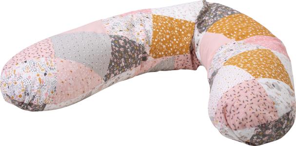 BUBABA BY FREEON jastuk za trudnicu i dojilju rozi patchwork pink 47801