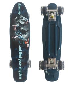 FREE 2 MOVE skateboard sa svjetlom 43155