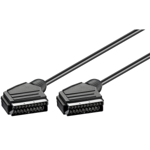 ZED electronic Scart kabel, 21 pinski, oklopljen, 1.5 met, bulk - BK-VCS/1.5