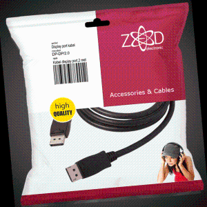 ZED electronic Kabel display port na display port, dužina 2.0 m - DP-DP/2.0