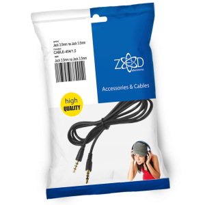 ZED electronic Jack 3.5mm na Jack 3.5mm kabel, dužina 1.5 metara - CABLE-404/1,5