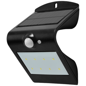 home Reflektor LED 1.5W sa solarnim panelom, detekcija pokreta - FLP 2/BK SOLAR