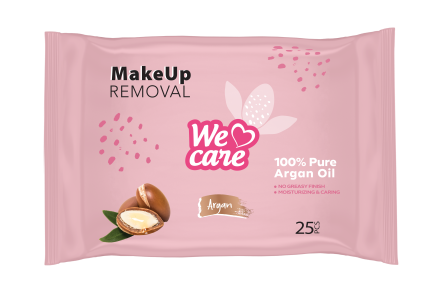 Violeta vlažne maramice  WE CARE MAKE-UP 25/1 ARGANOVO ULJE