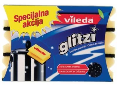 Vielda Glitzi abrazivna spužva Crystal 9/1