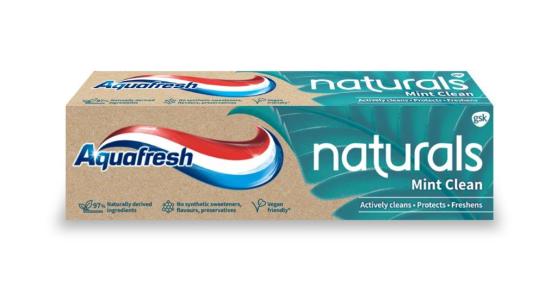 Aquafresh pasta za zube Naturals Mint Clean 75 ml, 3 kom