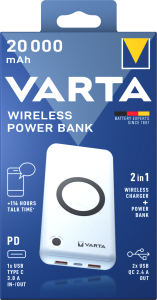 Varta Wireless Power Bank 20000 mAh 57909  