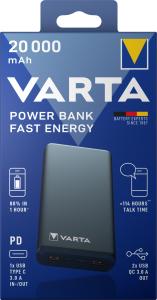 Varta Power Bank Fast Energy 20000 mAh 57983