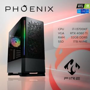 Phoenix Računalo Fire game Y-727 Intel i7 13700KF/32GB DDR5/NVME SSD 1TB/RTX 4060TI