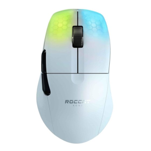 Roccat Miš Kone Pro Air bežični + Bluetooth RGB, 19000 DPI Bijela