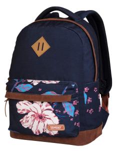 Target ruksak Canvas floral, Plava