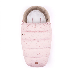 PETITE&MARS Footmuff Comfy 4 u 1 zimska vreća za kolica, Roza