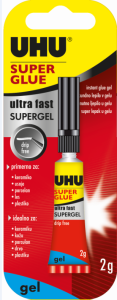 UHU Super Glue Gel ''JUMBO'' 2g