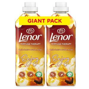 Lenor Vanilla Orchid & Golden Amber 2x48 pranja, 2x1200 ml X