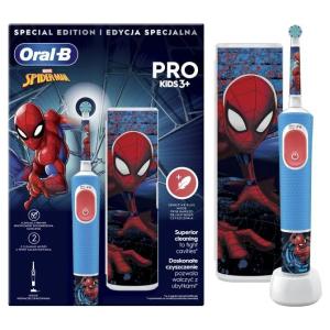 Oral-B Pro Kids 3+ set električna četkica za zube + etui Spiderman, 1 kom