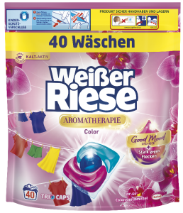 Weißer Riese kapsule za rublje Aromatherapy Orchid Color 40 pranja, 480 g