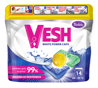 Vesh White Power kapsule za rublje* 14/1