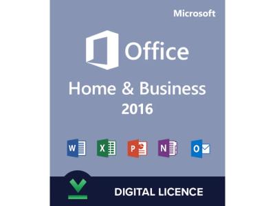 Microsoft Office 2016 Home and Business, ESD, legalna licenca