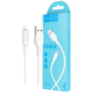 hoco. USB kabel za iPhone, Lightning kabel, 1 met., 2 A, bijela - X25 Soarer Lightning, White