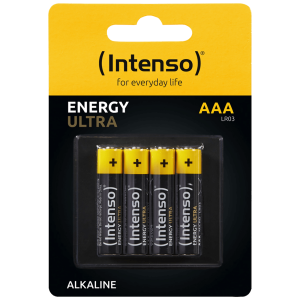 (Intenso) Baterija alkalna, AAA LR03/4, 1,5 V, blister 4 kom