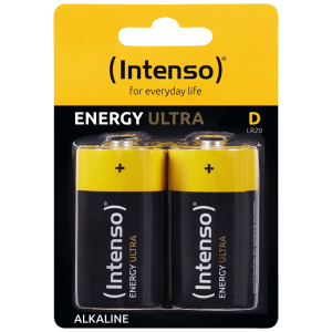 (Intenso) Baterija alkalna, LR20 / D, 1,5 V, blister 2 kom