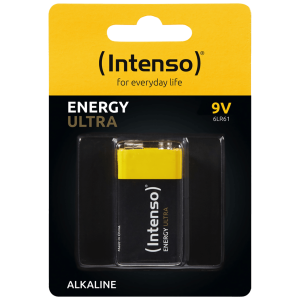 (Intenso) Baterija alkalna, 6LR61, 9 V, blister 1 komad - 6LR61 / 9V