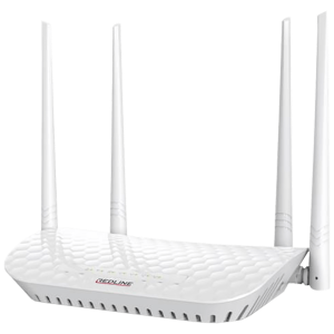 REDLINE Wireless N Router, 4 porta, 300 Mbps, 4 x 5 dBi antena - RL-WR3400