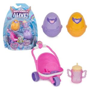 HATCHIMALS Alive set za igru blizanci u kolicima 6067741