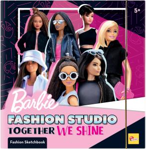 LISCIANI BARBIE kreativna bojanka u mapi Together we shine - Fashion Studio 12808