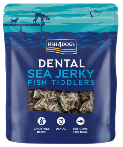 Fish4Dogs Hrana za pse dental fish tiddlers 115 g