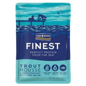 Fish4Dogs Hrana za pse mousse trout 100 g (pastrva)