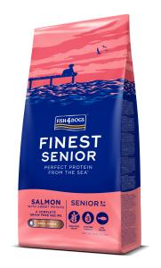 Fish4Dogs Finest Senior hrana za pse losos i batat malo zrno 6 kg