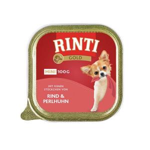 Rinti hrana za pse Gold Mini, govedina/biserka, 100 g