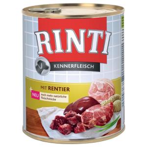 Rinti hrana za pse Kennerfleisch, sjeverni jelen, 400 g