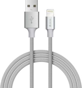 Devia Pheez series micro USB kabel, sivi