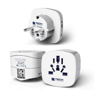 Travel Blue adapter i USB punjač dual Svijet za Europu (956)