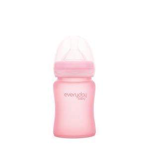 Everyday baby staklena bočica, 150 ml Healthy+ , Roza