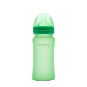 Everyday baby staklena bočica, reagira na toplinu 240 ml, Tirkizna