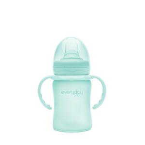 Everyday baby staklena čaša Sippy, 150 ml Healthy+, Zelena mint