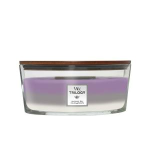 WoodWick mirisna svijeća Trilogy Elipse Amethyst Sky (gori 50 sati)