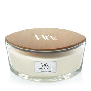 WoodWick mirisna svijeća Elipse Island Coconut (gori 50 sati)