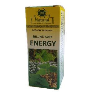 MB Natural biljne kapi Energy, 50 ml