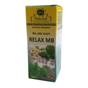 MB Natural biljne kapi Relax MB, 50 ml