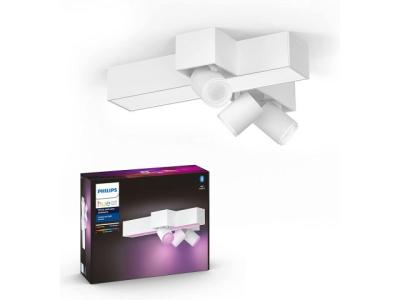 Philips Hue Pametna LED svjetiljka Centris Cross 3-spot stropna Bijela