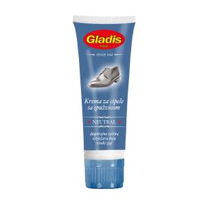 Gladis krema za cipele sa spužvicom-neutral 75ml