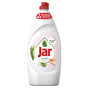 Jar tekući deterdžent za ručno pranje posuđa Aloe Vera & Ružičasti Jasmin 900 ml