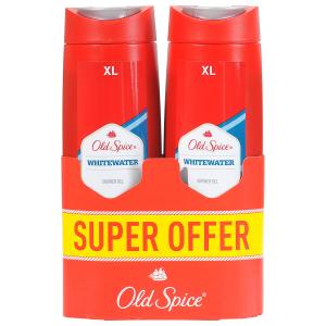 Old spice gel za tuširanje Whitewater 2 x 400 ml