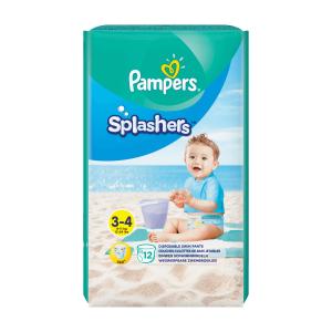 Pampers pelene-gaćice za kupanje PANTS Splahers veličina 3-4 (6-11  kg ) 12 kom