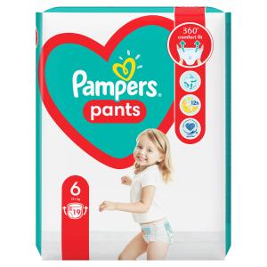 Pampers Pants pelene gaćice Carry Pack, veličina 6 (15 kg+) 19 kom