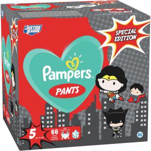 Pampers pelene gaćice Warner Bros Justice League specijalno izdanje, veličina 5, 66 kom